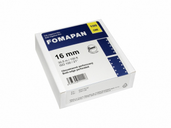 Foma Fomapan 100 Cine B&W Movie Film 16mm 100 ft. - Double Perf 