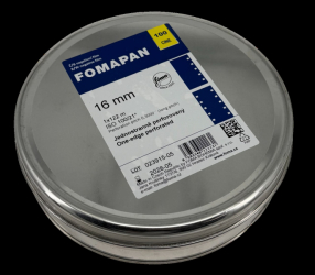 Foma Fomapan 100 Cine B&W Movie Film 16mm 400 ft. (122m) - Single Perf 