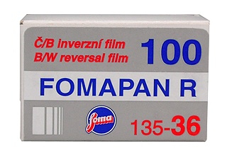 Foma Fomapan R100 BW Reversal Film 35mm x 36 exp. - SHORT/PAST DATE SPECIAL
